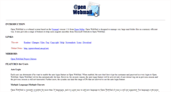 Desktop Screenshot of openwebmail.adminii.ro